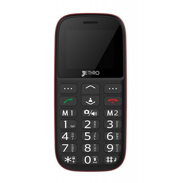 Wholesale Jethro [SC318] 3G Unlocked Senior & Kids Cell Phone, FCC/IC Certified, SOS Emergency Button, 1.77" Vivid LCD with Large Keypad